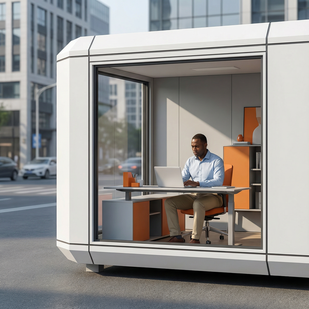 Modern and convenient space cabin accommodation and homestay