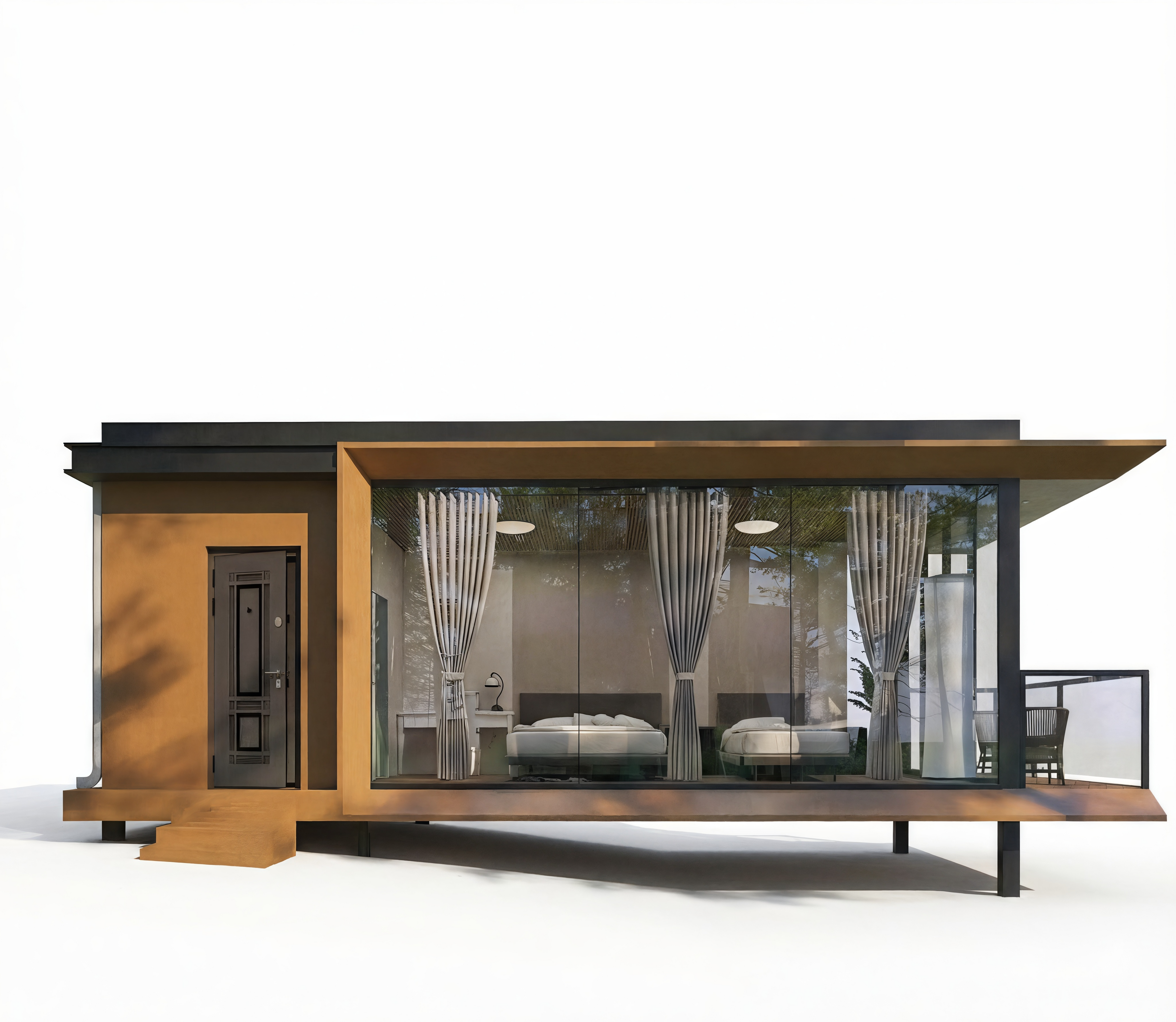 Modern and convenient space cabin accommodation and homestay